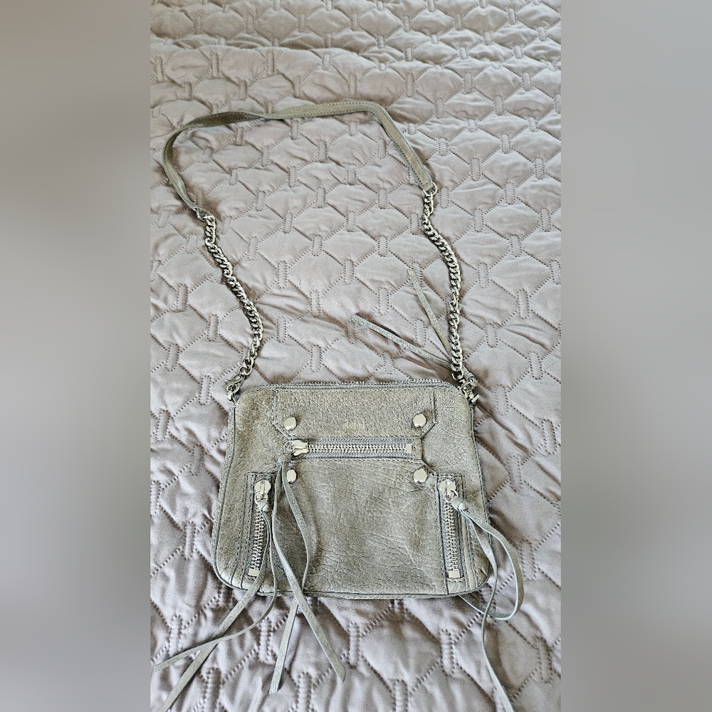 Gray Chain Strap Women's Bag